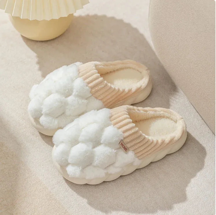 Cozy Cotton Winter Slippers