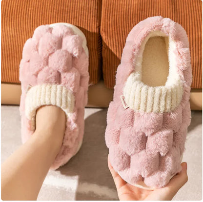 Cozy Cotton Winter Slippers